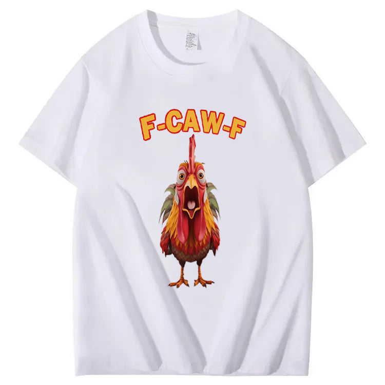 Funny F-CAW-F Chicken T-shirt