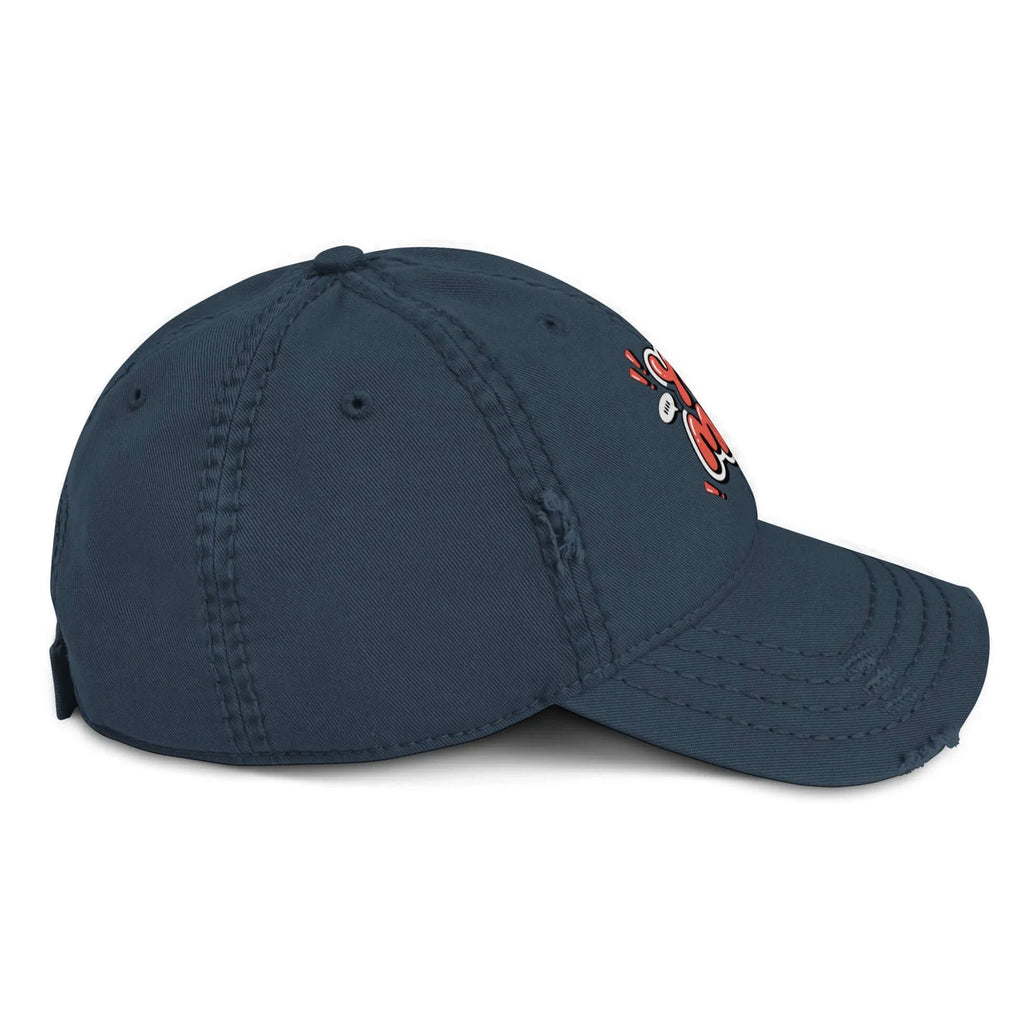 DUO MODERN "You Mad" Distressed Cap