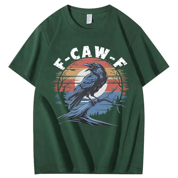 Vintage F-Caw-F Crow 100% Cotton T-Shirt