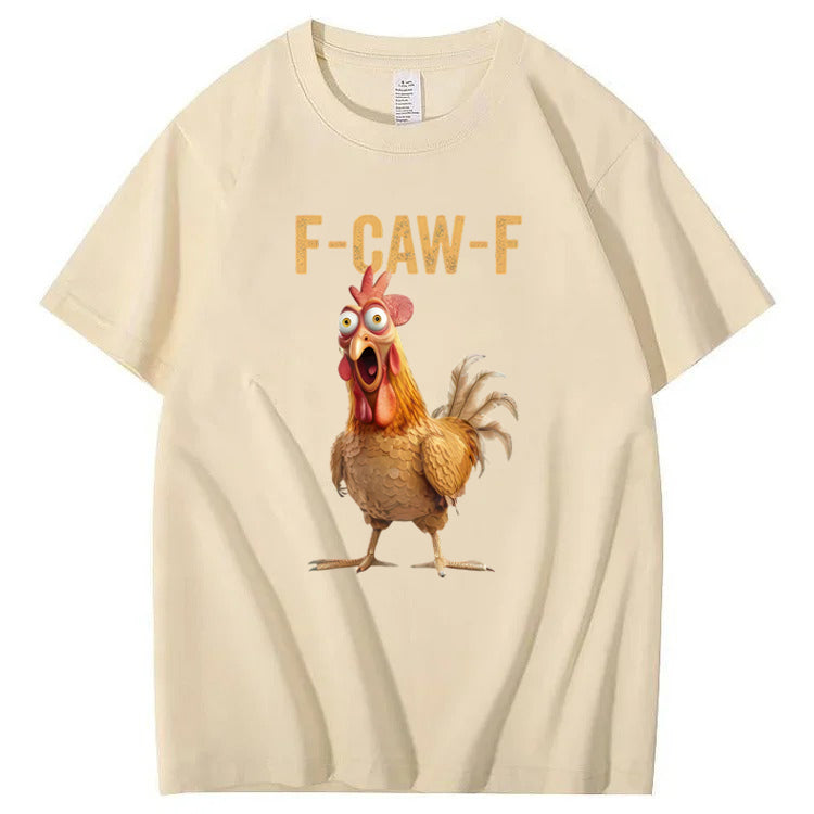 F-Caw-F Chicken 100% Cotton T-Shirt