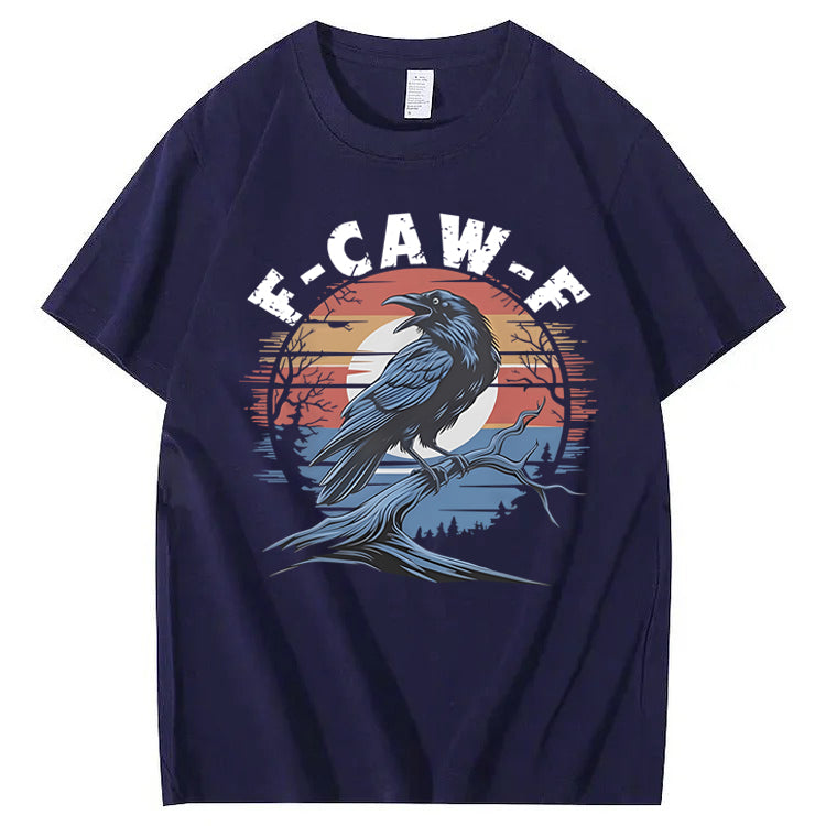 Vintage F-Caw-F Crow 100% Cotton T-Shirt
