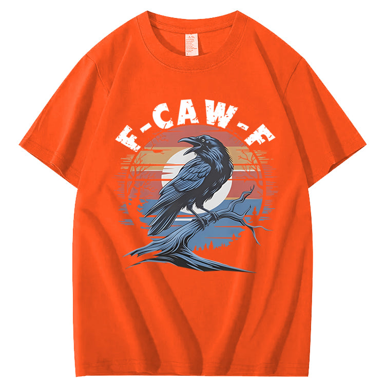 Vintage F-Caw-F Crow 100% Cotton T-Shirt