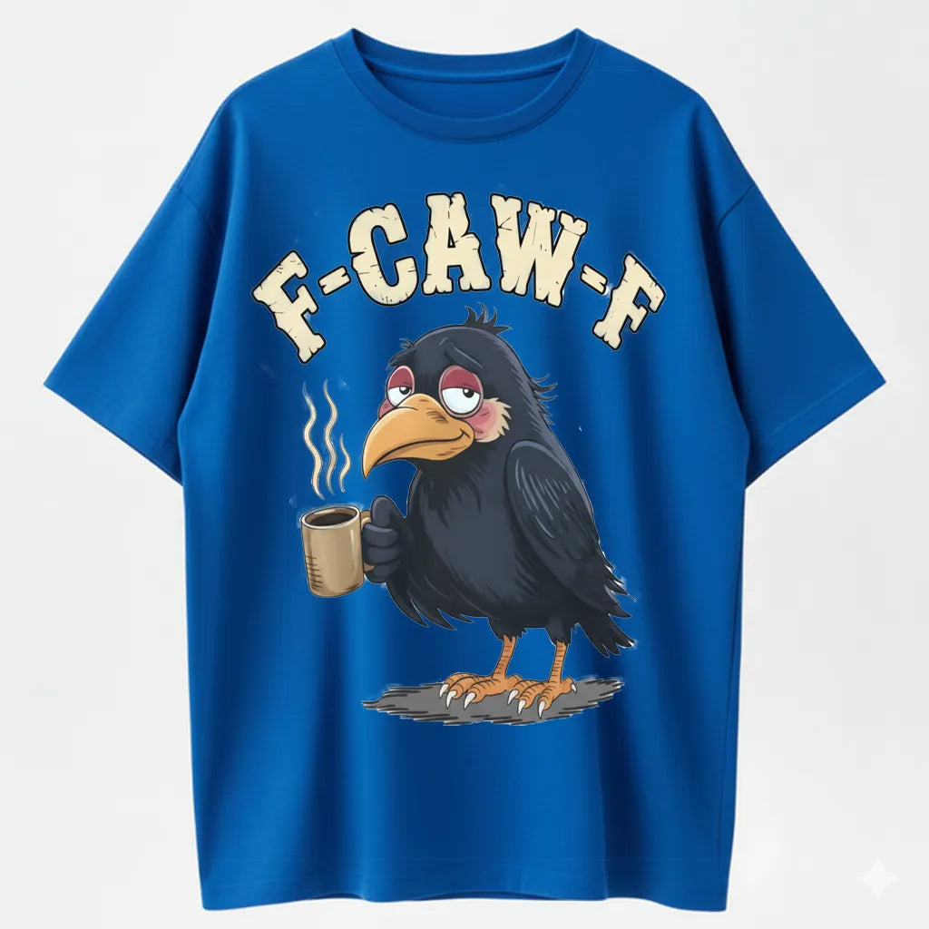 F-CAW-F Coffee Crow T-Shirt