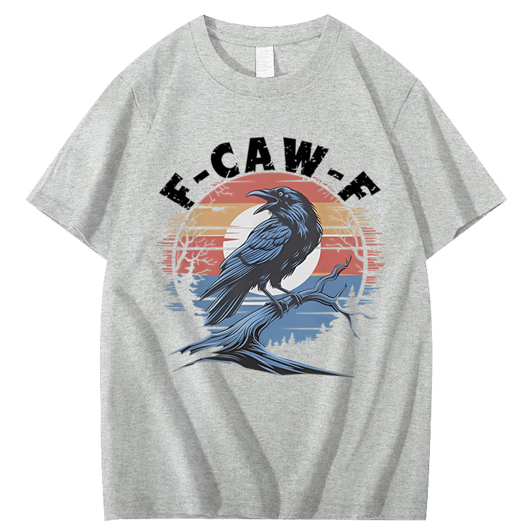 Vintage F-Caw-F Crow 100% Cotton T-Shirt