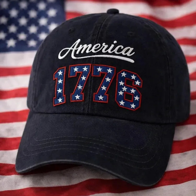 Embroidered 250th America Anniversary Embroidered Cap