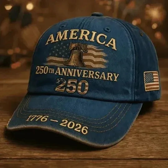 United States 250th Anniversary Red Capap