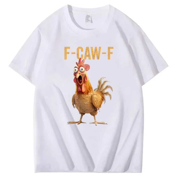 F-Caw-F Chicken 100% Cotton T-Shirt