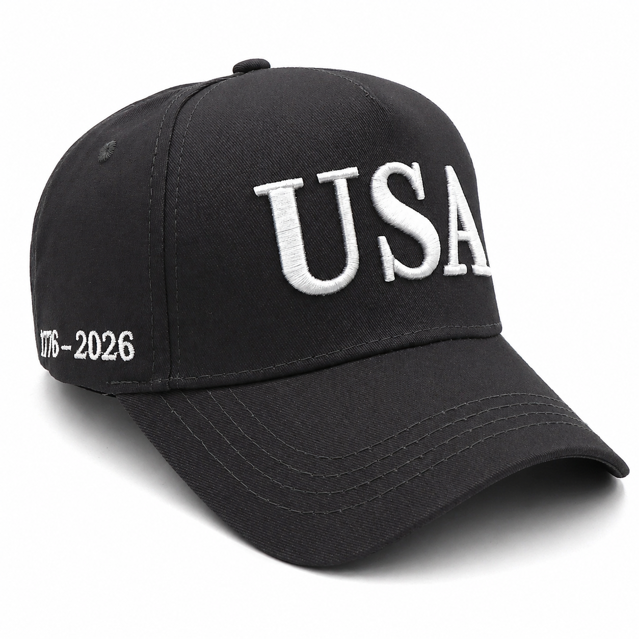 USA 250th Anniversary Hat (1776–2026) — Embroidered Semiquincentennial Cap
