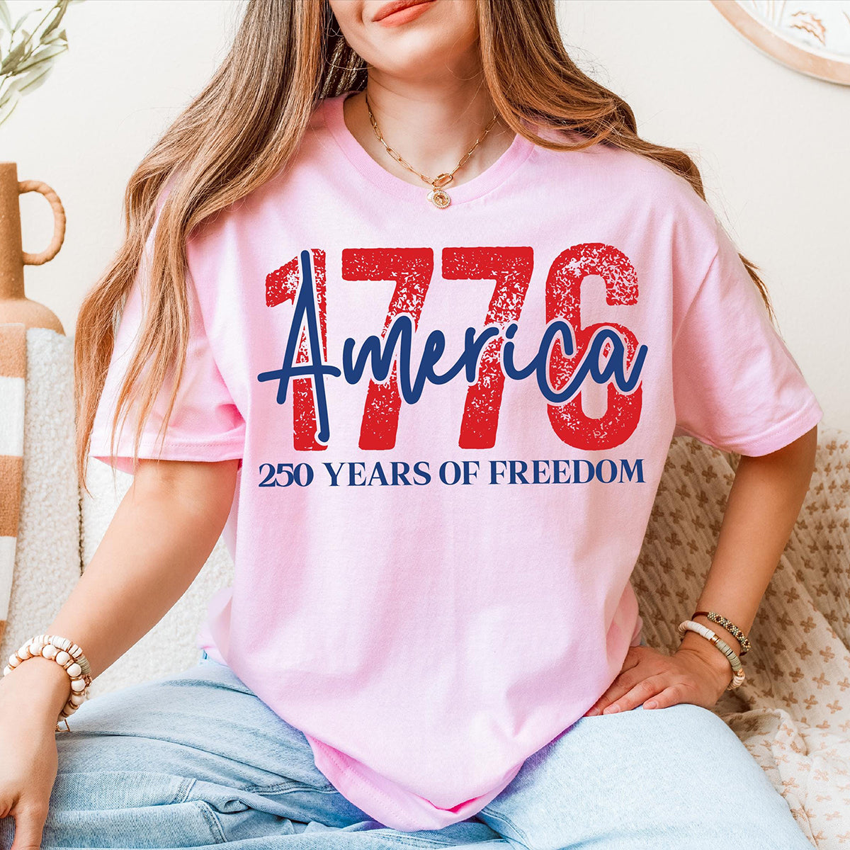 American 1776 T-Shirt _ 250 Years Of Freedom T-Shirt
