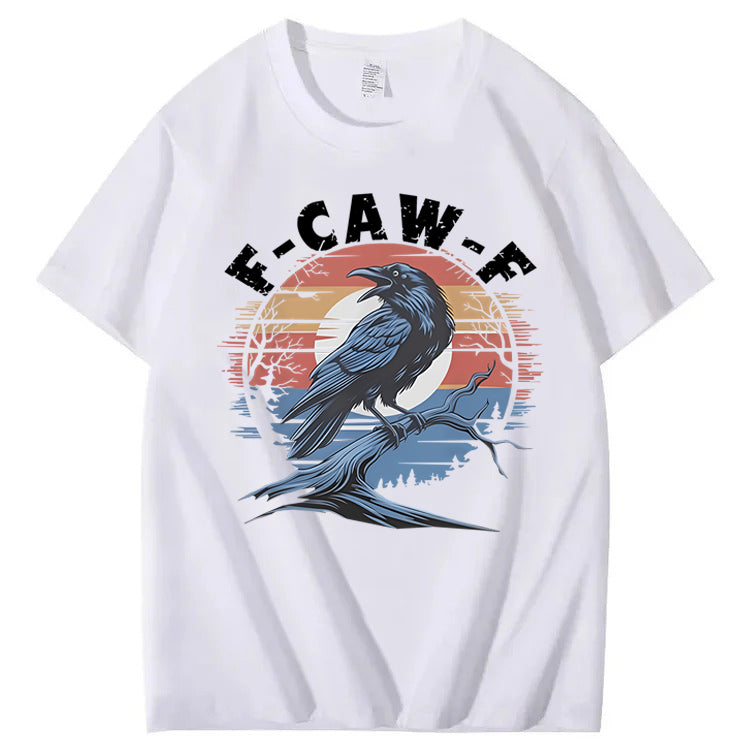 Vintage F-Caw-F Crow 100% Cotton T-Shirt