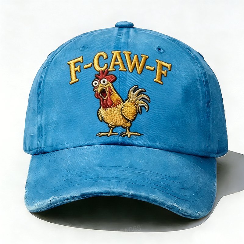 F-CAW-F Rooster Funny Hat