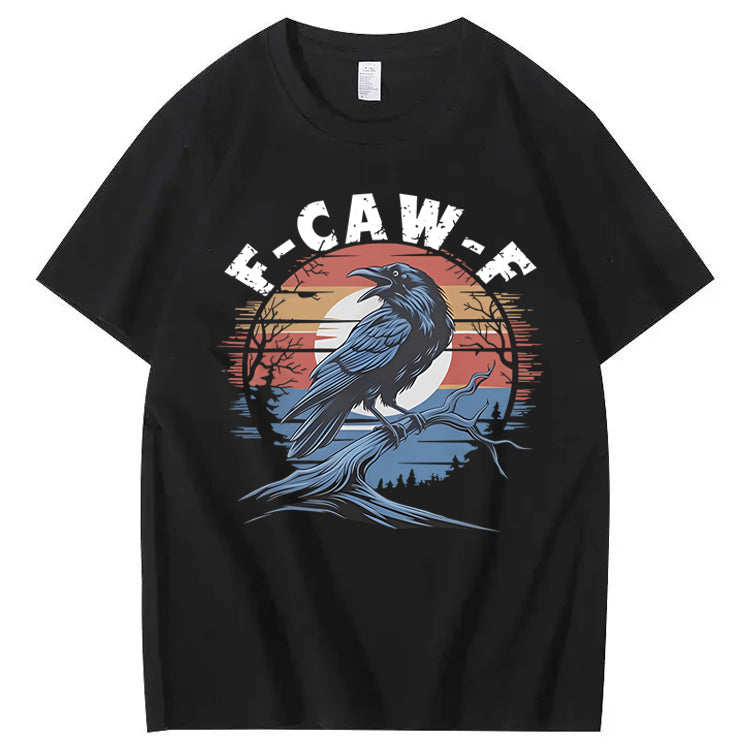 Vintage F-Caw-F Crow 100% Cotton T-Shirt
