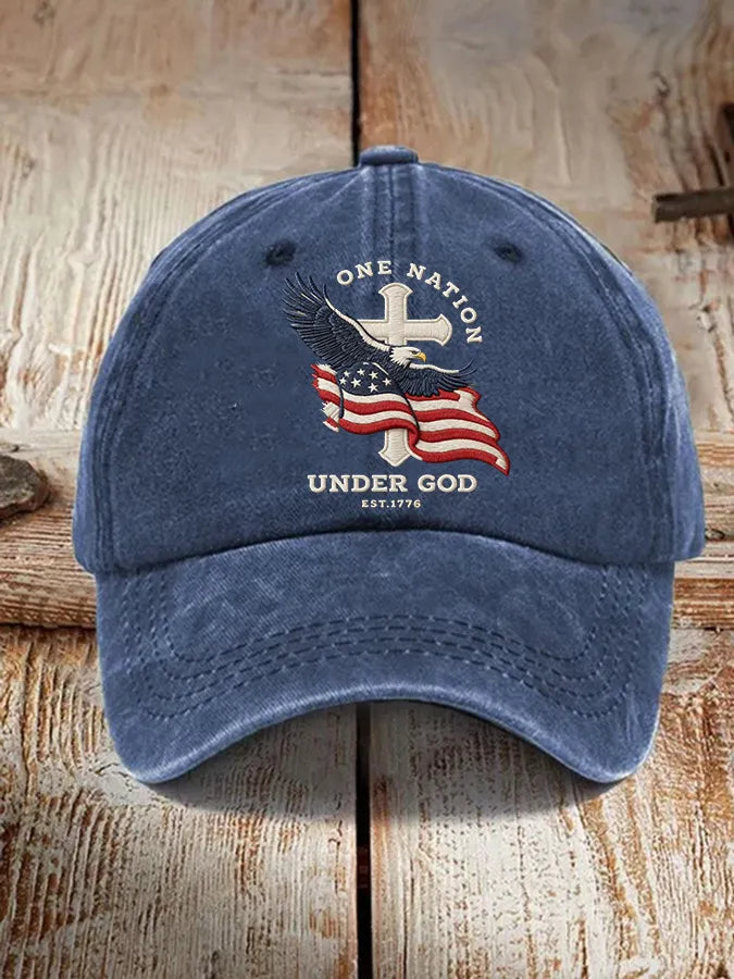 One Nation Under God Baseball Cap
