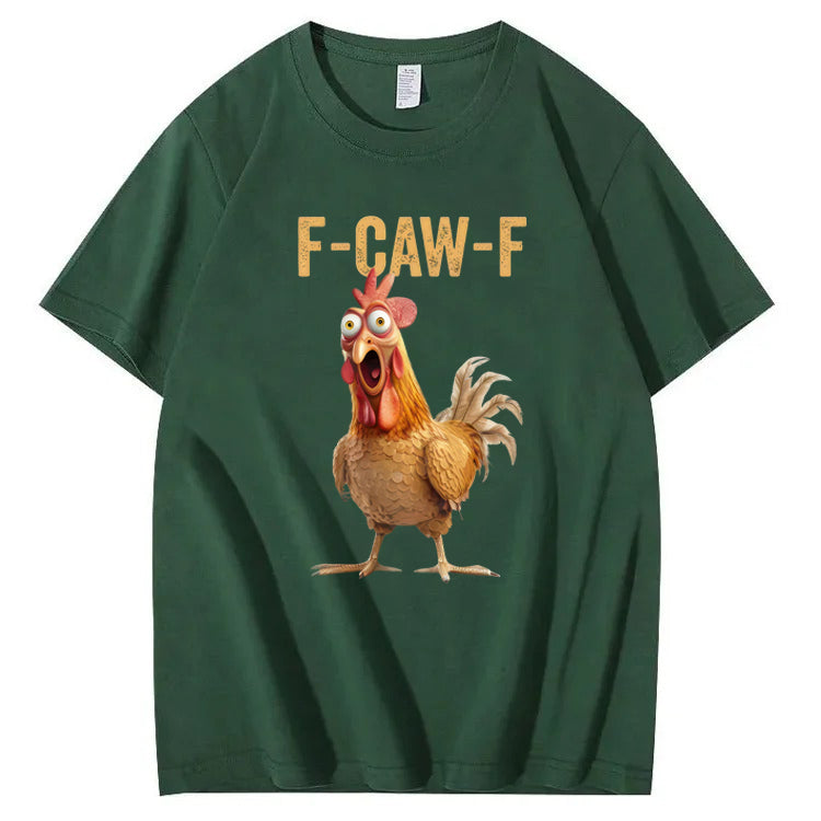 F-Caw-F Chicken 100% Cotton T-Shirt