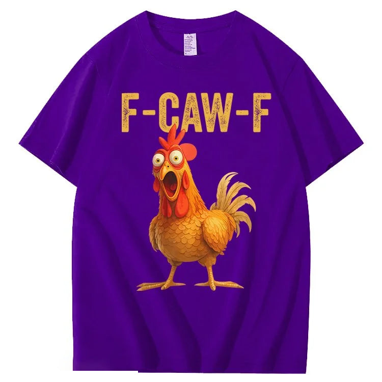 F-Caw-F Chicken 100% Cotton T-Shirt